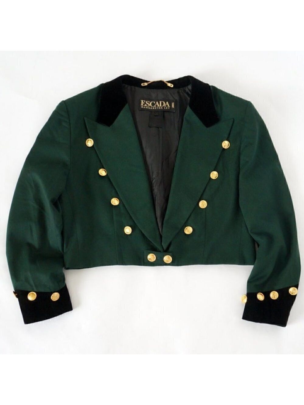 vintage Escada by Margaretha Ley Short Waist Jacket EU 34